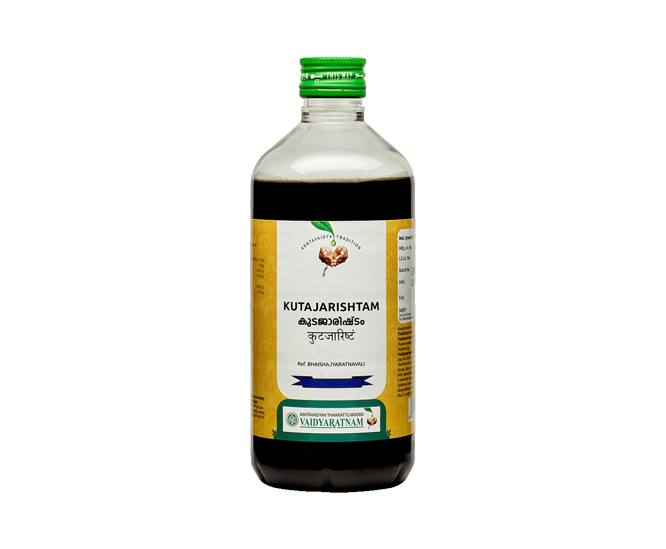 Image of KUTAJARISHTAM 450 ML