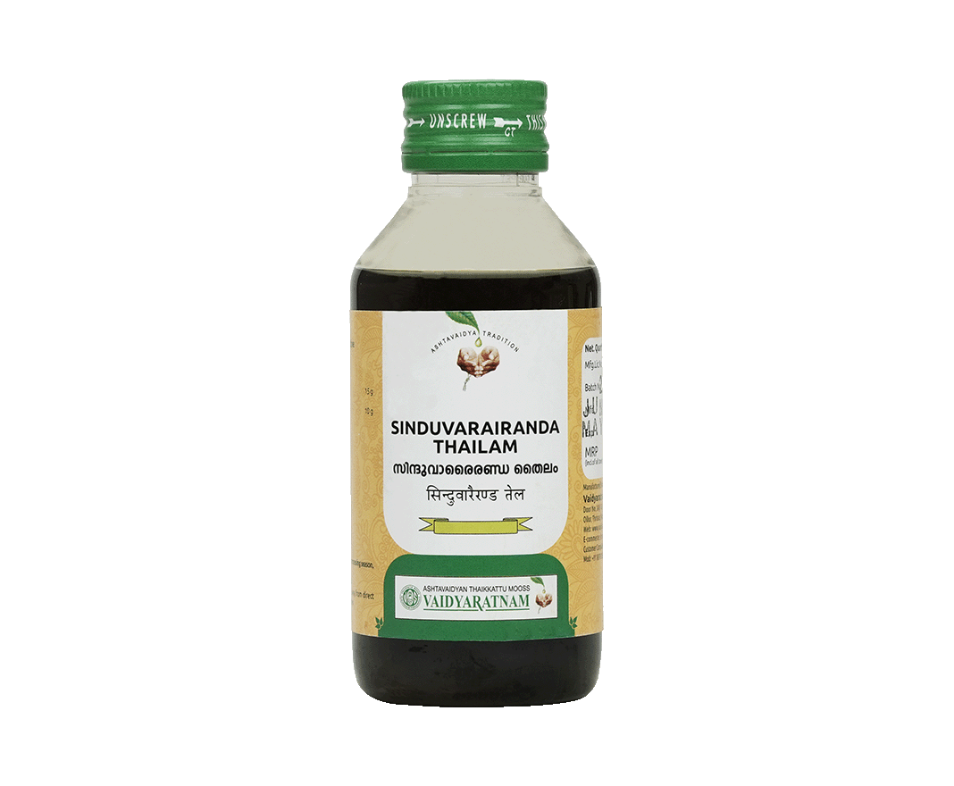 Vaidyaratnam SINDUVARAIRANDAM Bottle of 100 ML