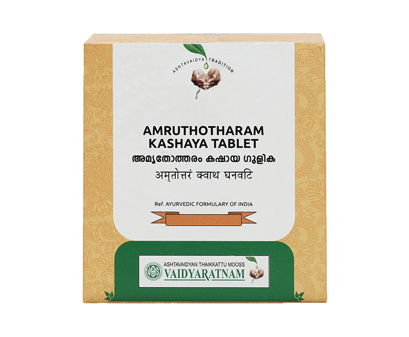 Image of AMRUTHOTHARAM KASHAYA GULIKA TABLET 100 NOS