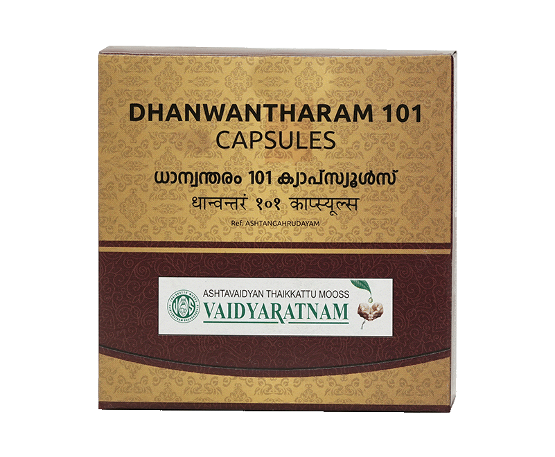 Image of 101 DHANWANTHARAM SOFT GEL CAPSULE 100 NOS