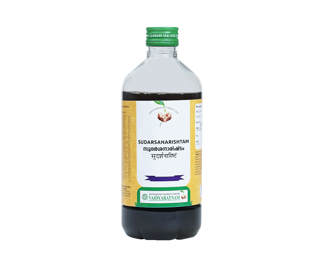 Vaidyaratnam SUDARSHANARISHTAM Bottle of 450 ML