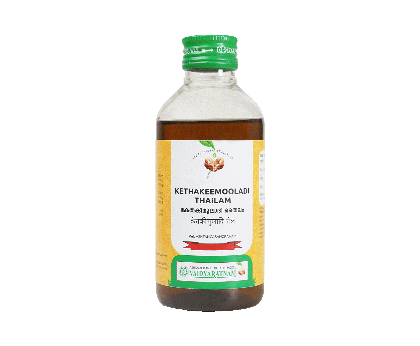 Image of KETHAKEEMOOLADI OIL 450 ML