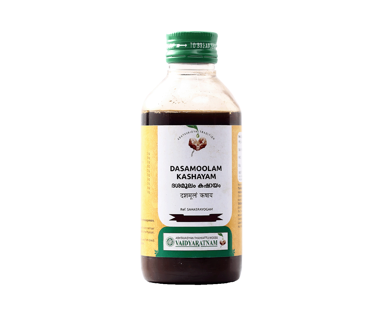 Vaidyaratnam DASAMOOLAM KASHAYAM Bottle of 200 ML