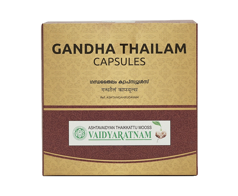 Image of GANDHA THAILAM SOFT GEL CAPSULE 100 NOS