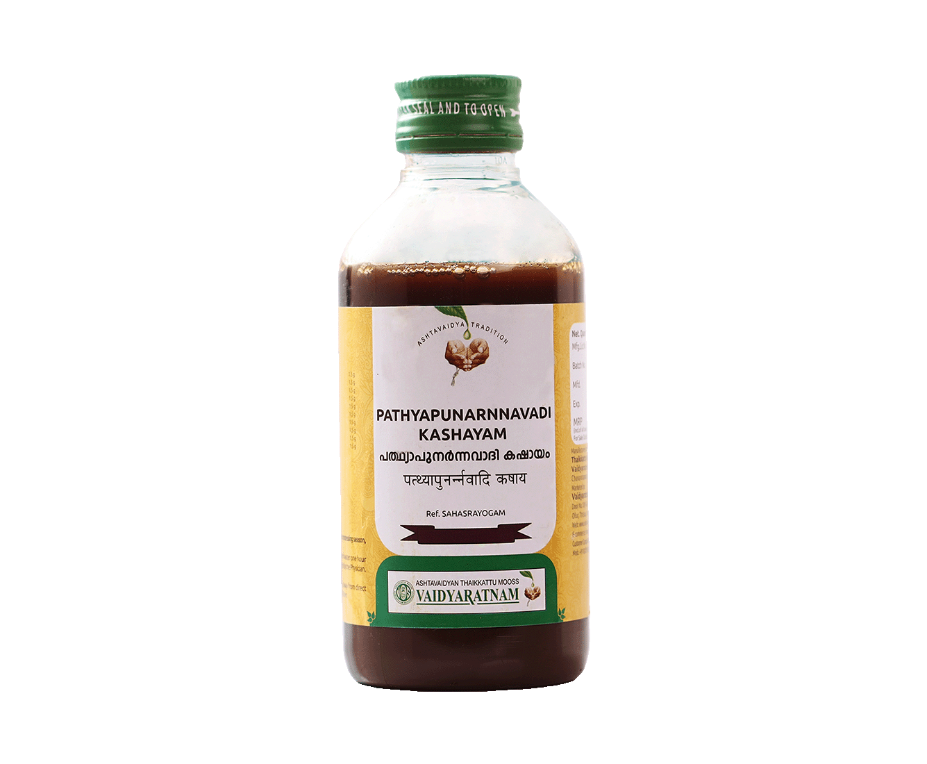 Image of PATHYAPUNARNAVADI KASHAYAM 200 ML