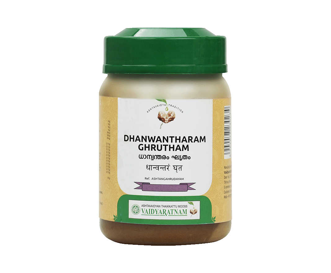 Vaidyaratnam DHANWANTHARAM GHRUTHAM Jar of 150 GM