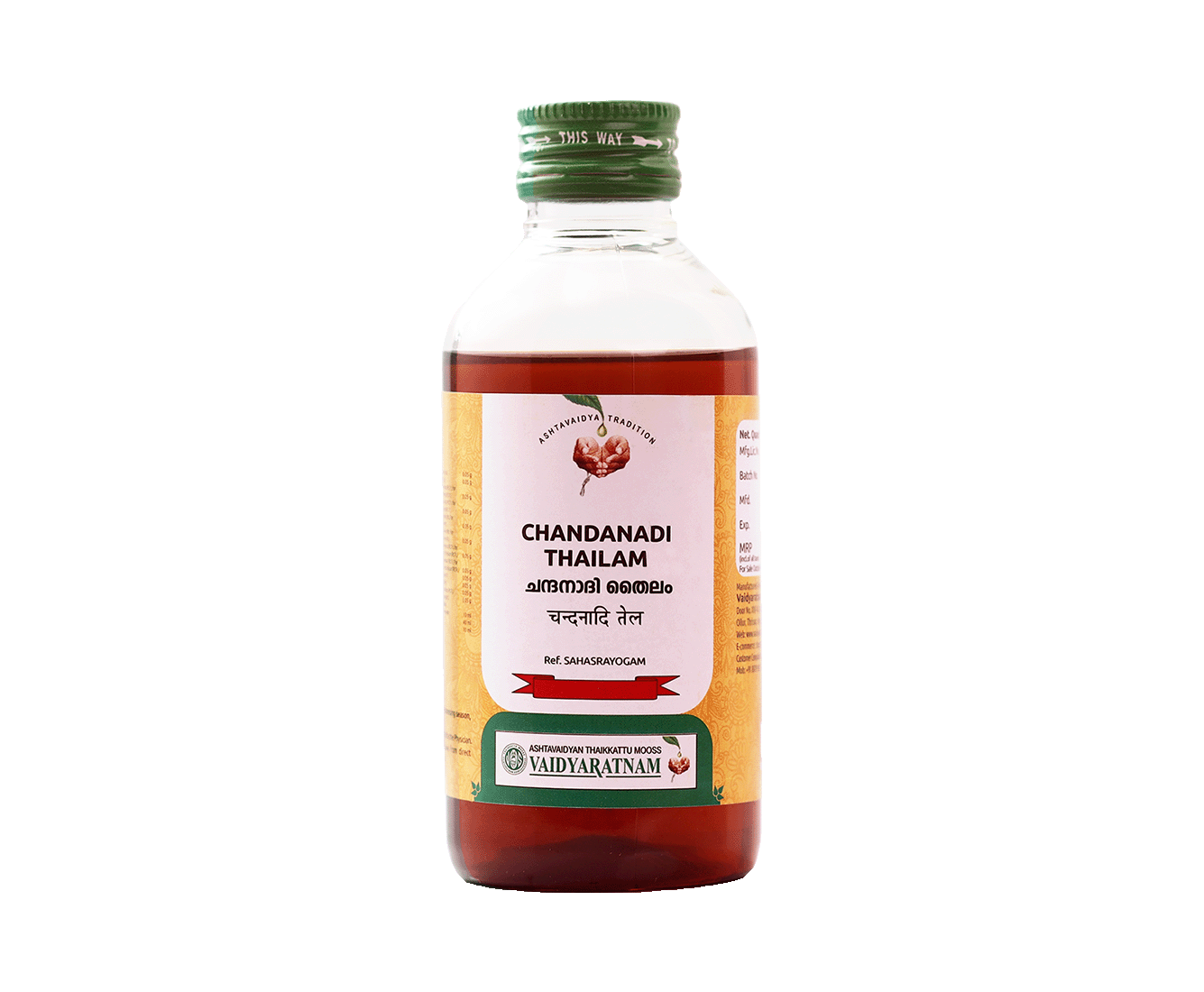 Image of CHANDANADI THAILAM 200 ML