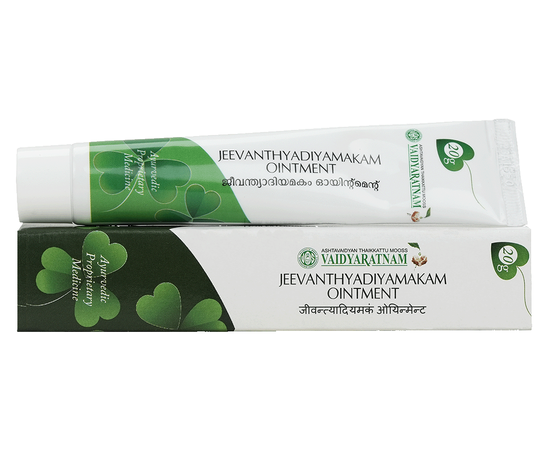 Vaidyaratnam JEEVANTHYADI YAMAKOM OINTMENT Tube of 20 GM