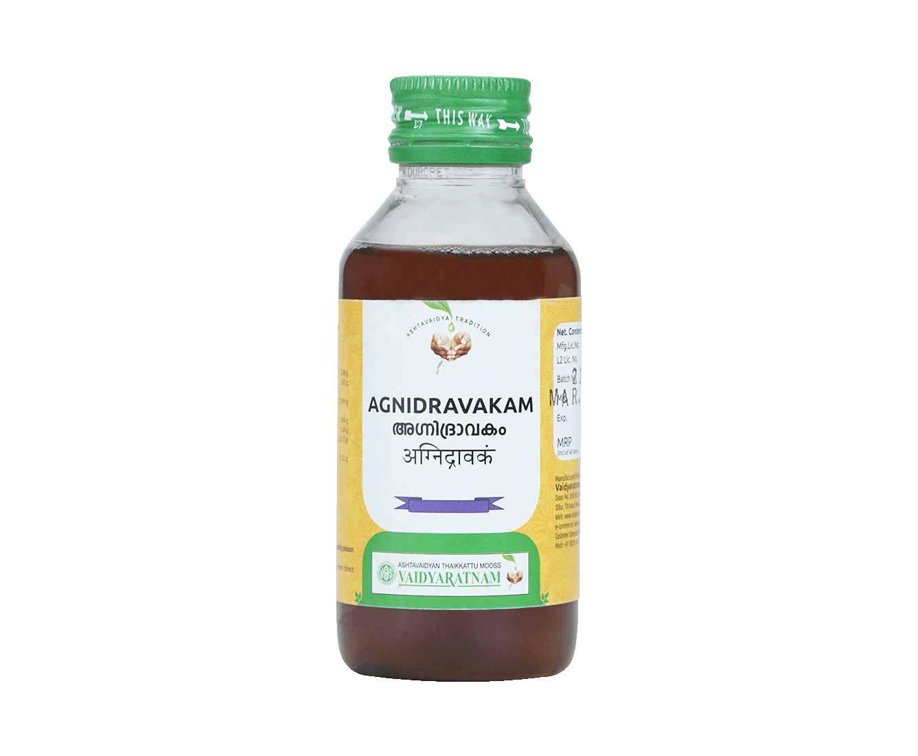 AGNIDRAVAKAM Bottle of 450 ML