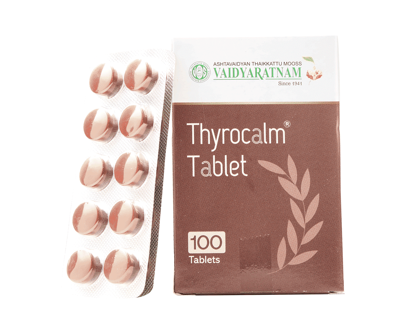 THYROCALM TABLETS 100 NOS