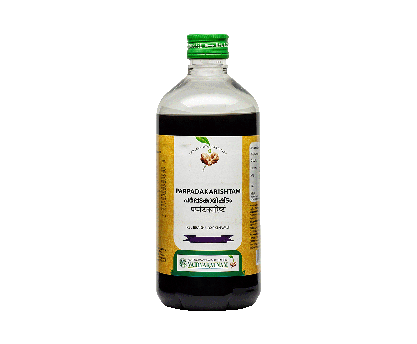 Image of PARPADAKARISHTAM 450 ML