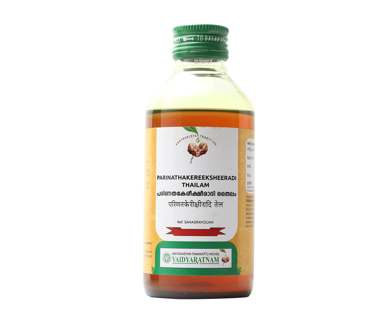 PARINATHAKEREEKSHEERADI. 200 ML