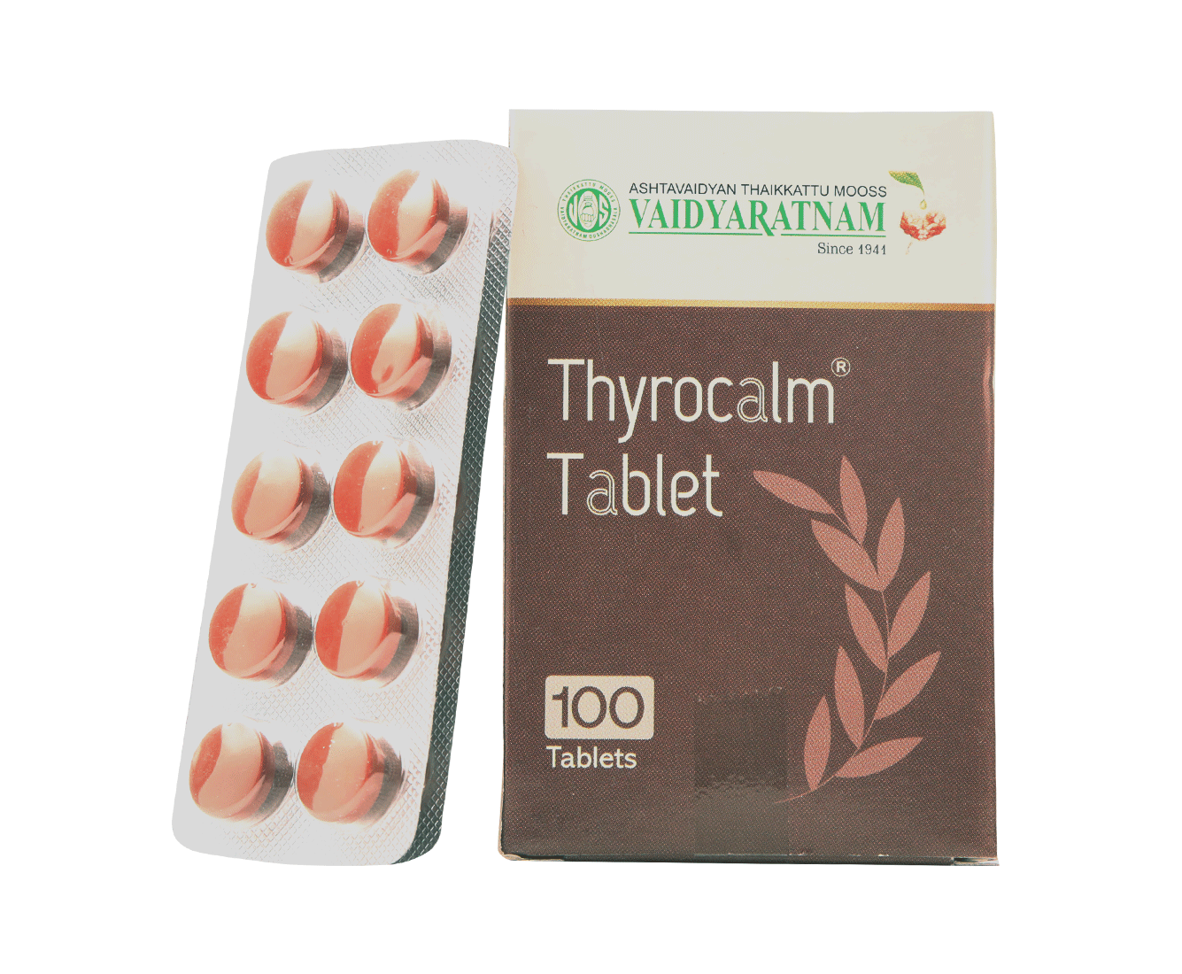 Image of THYROCALM TABLETS 100 NOS