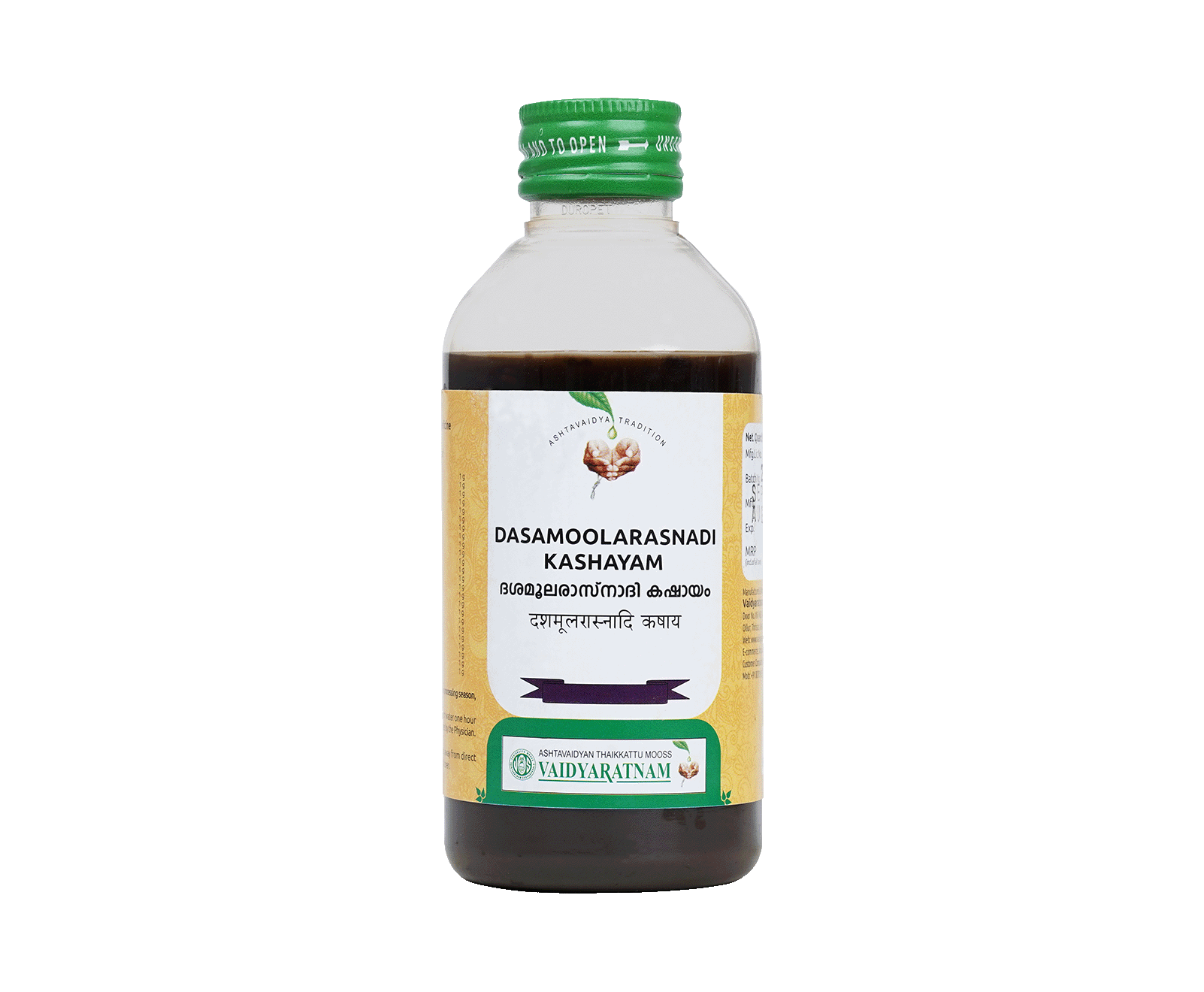 Image of DASAMOOLARASNADI KASHAYAM 200 ML