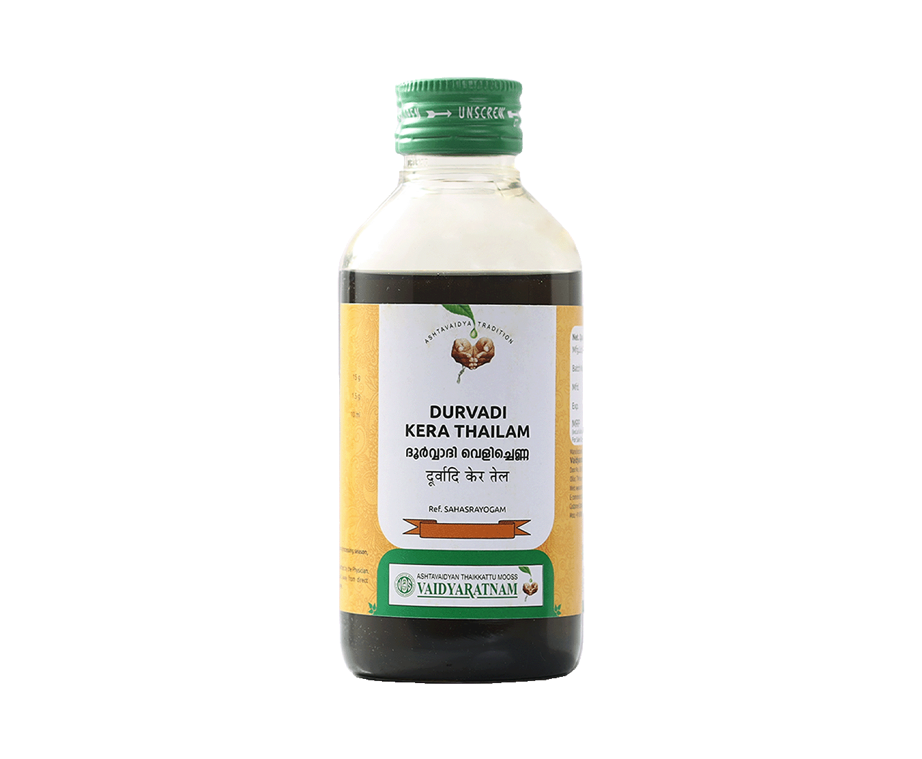 Image of DURVADI KERA THAILAM 200 ML