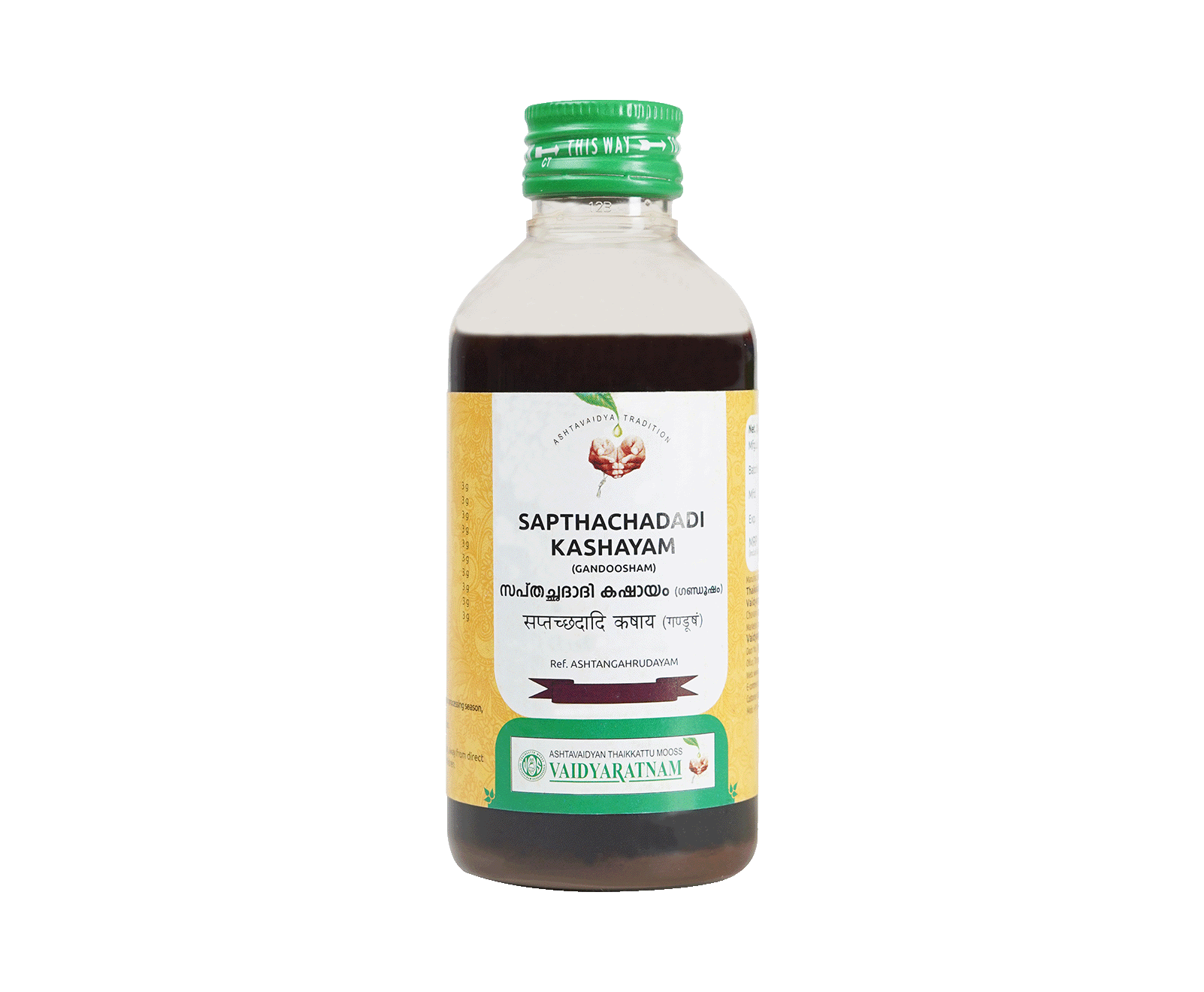 Image of SAPTHACHADADI GANDOOSHAM KASHAYAM 200 ML