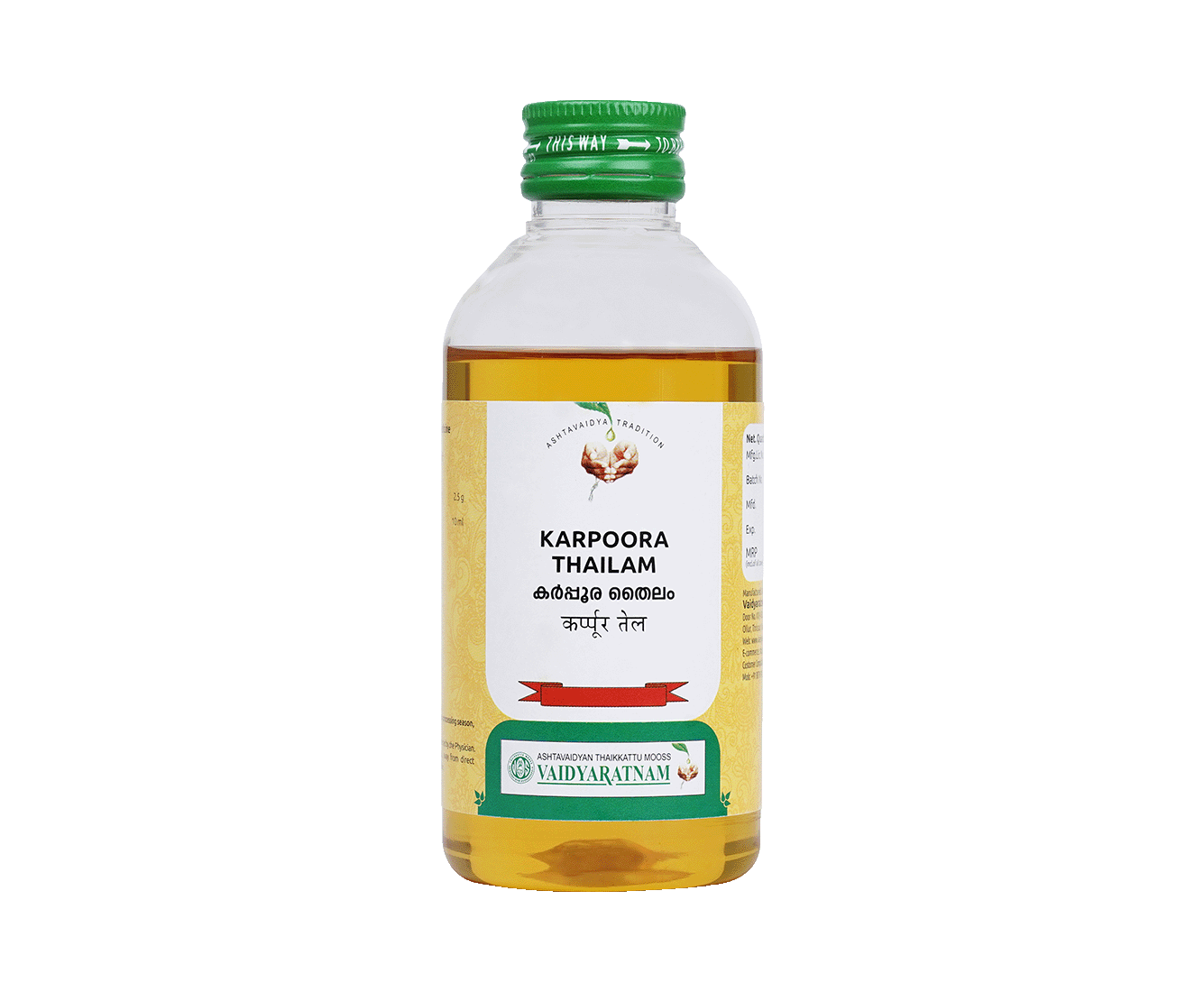 Image of KARPOORADI THAILAM 200 ML