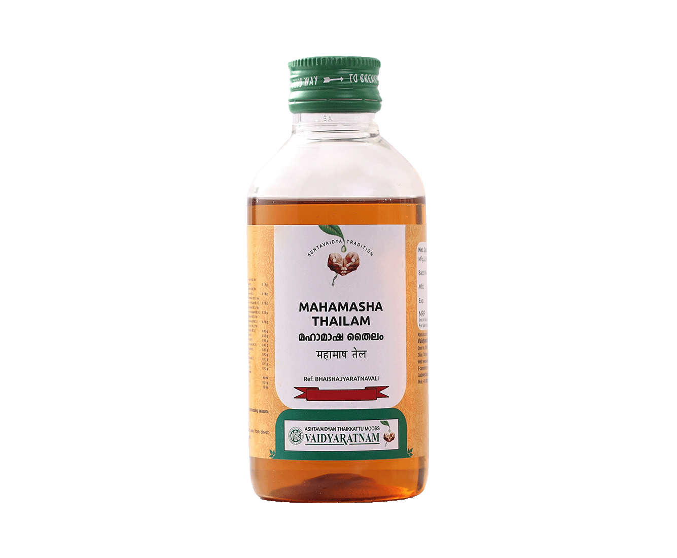 Image of MAHAMASHA THAILAM 200 ML