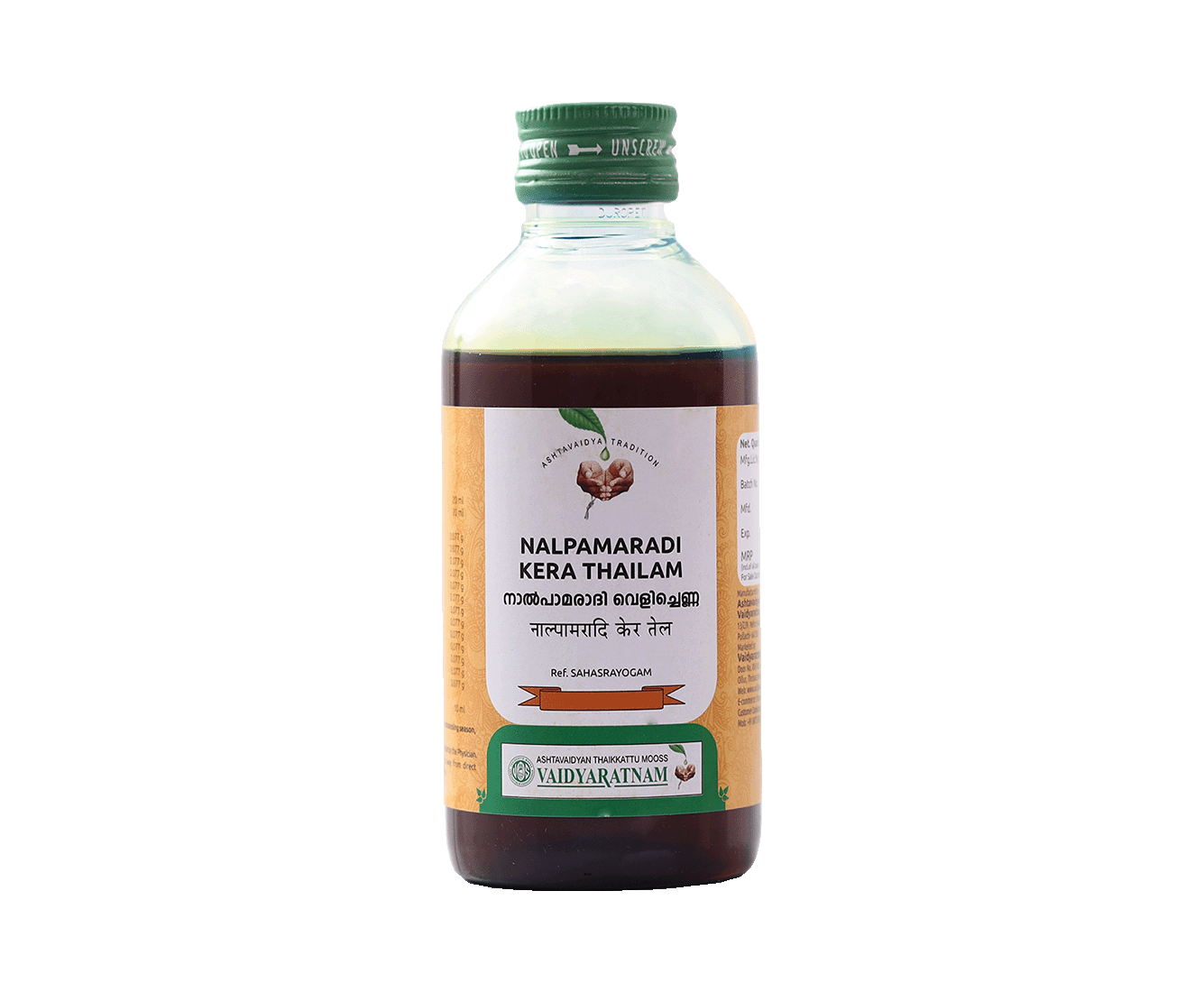 Image of NALPAMARADI KERA THAILAM 200 ML