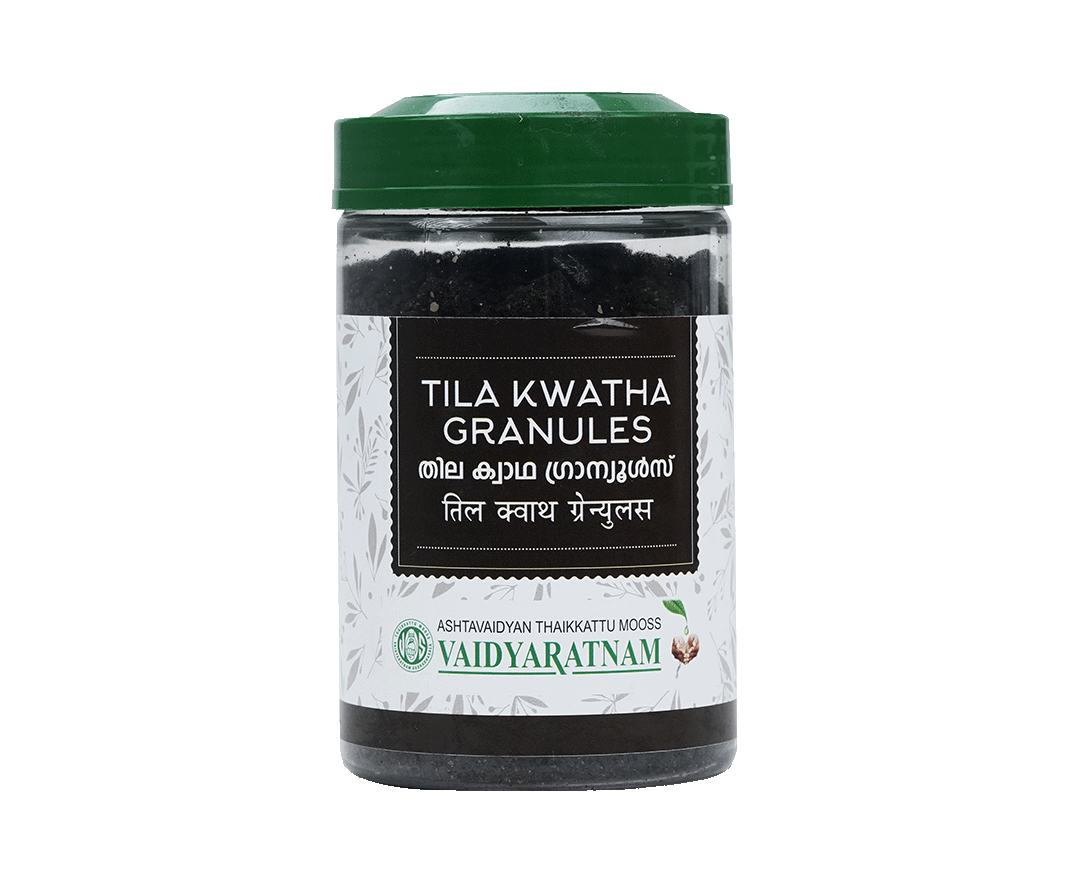 Vaidyaratnam TILA KWATHAM GRANULES Jar of 200 GM