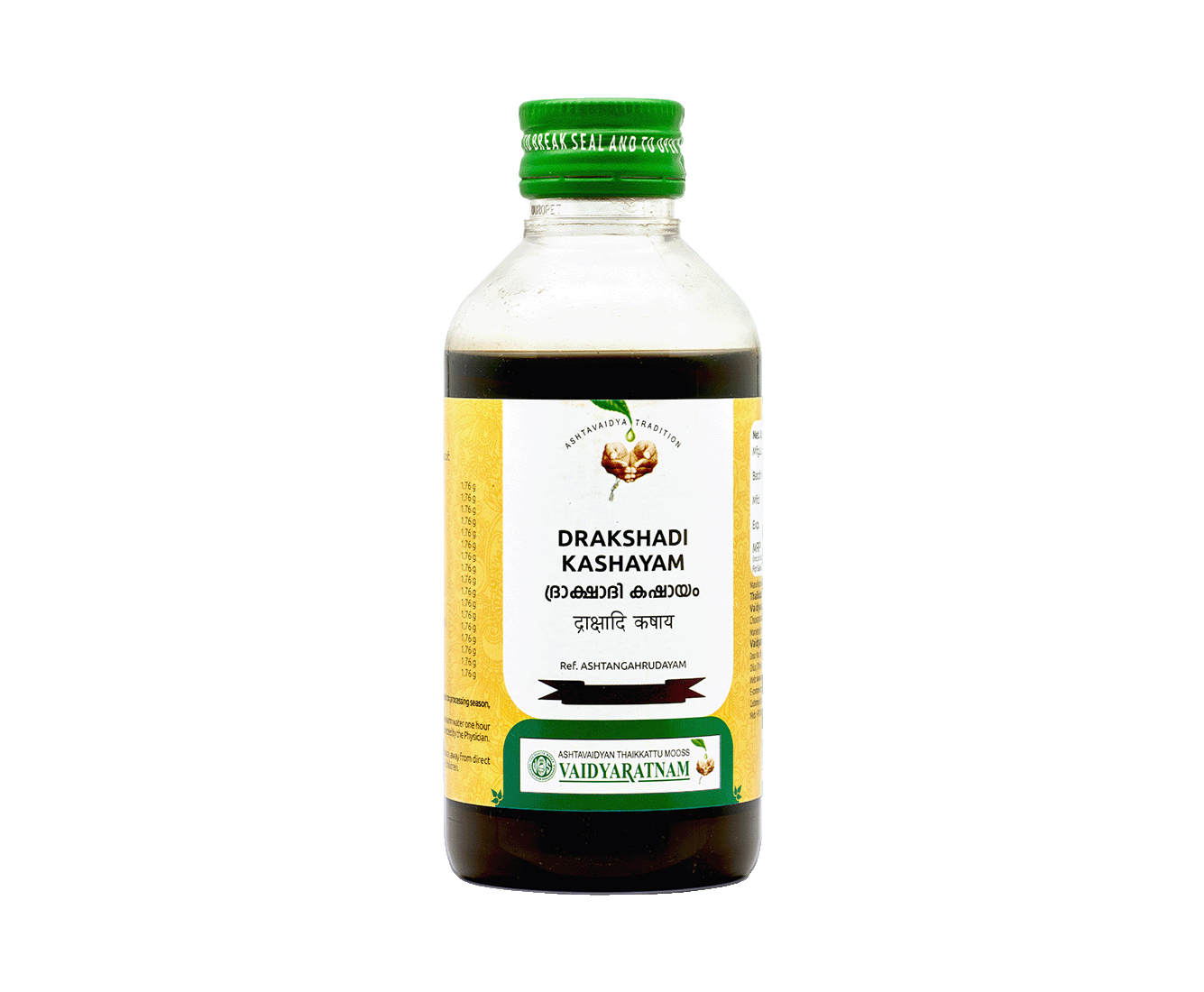 Vaidyaratnam DRAKSHADI KASHAYAM Bottle of 200 ML