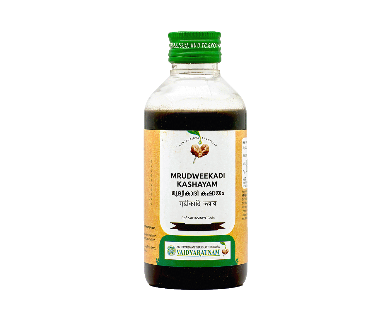 Image of MRIDWEEKADI KASHAYAM 200 ML