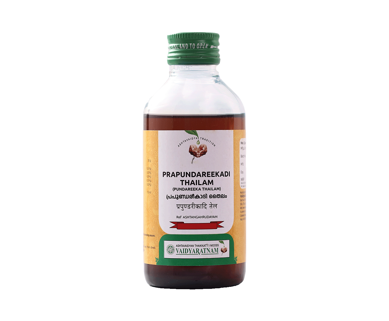 Image of PRAPUNDAREEKADI THAILAM 200 ML