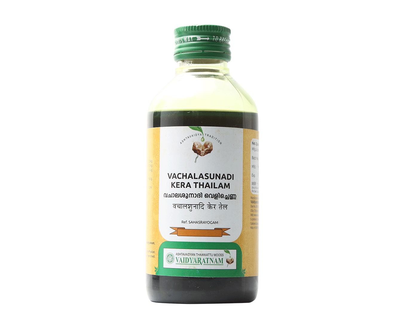 VACHALASUNADI KERA THAILAM 200 ML