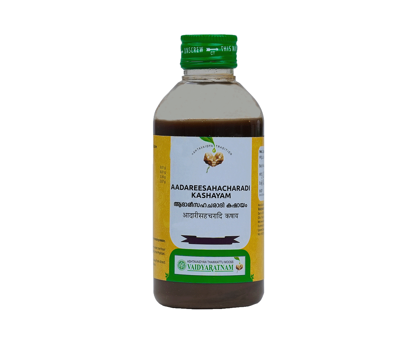 Image of ADARISAHACHARADI KASHAYAM 200 ML