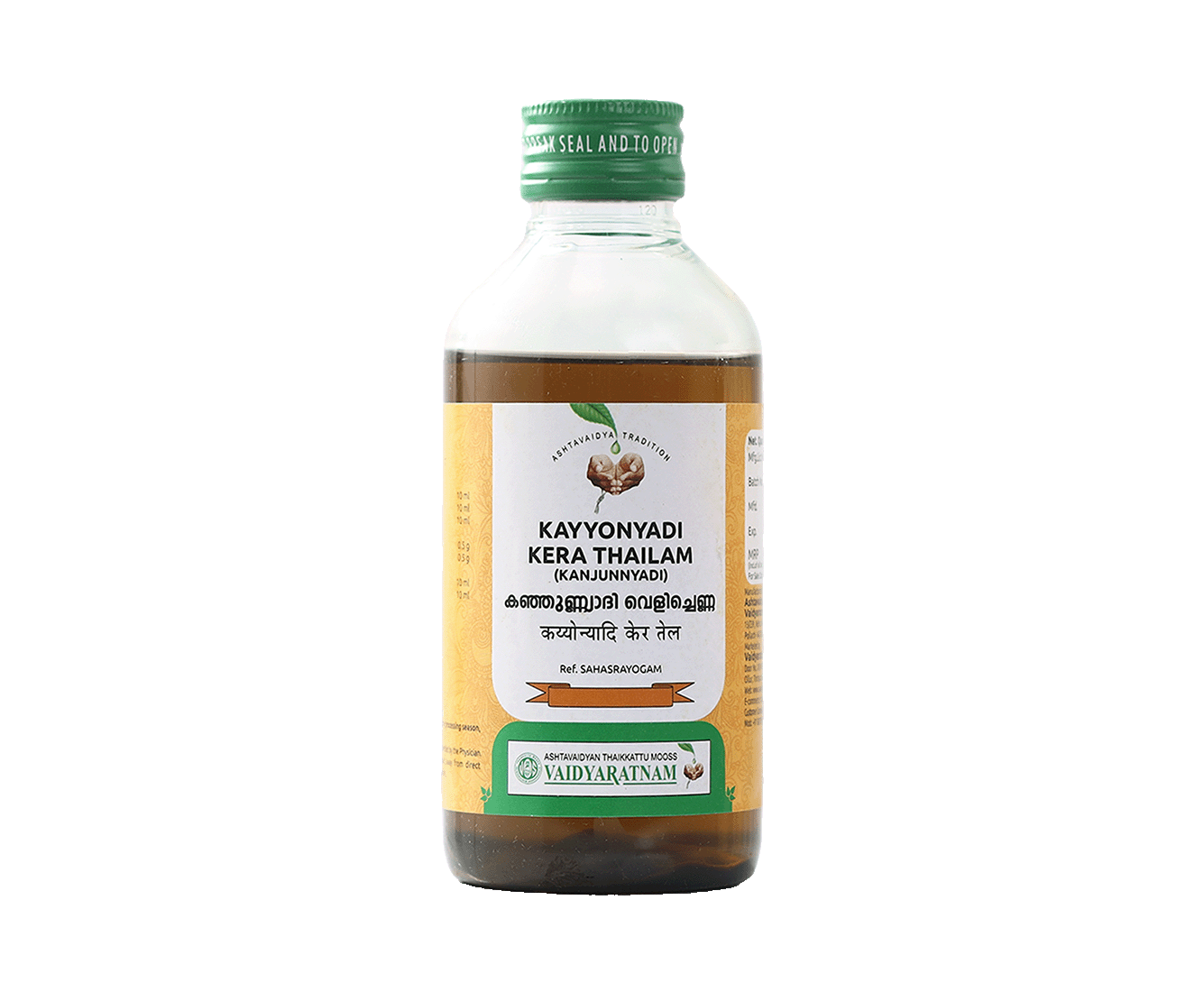 Image of KAYYONYADI KERA THAILAM 200 ML