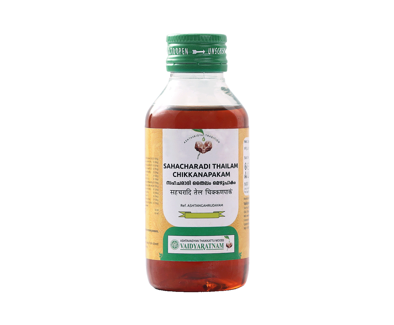 Image of SAHACHARADI THAILAM CHIKKANAPAKAM 100 ML