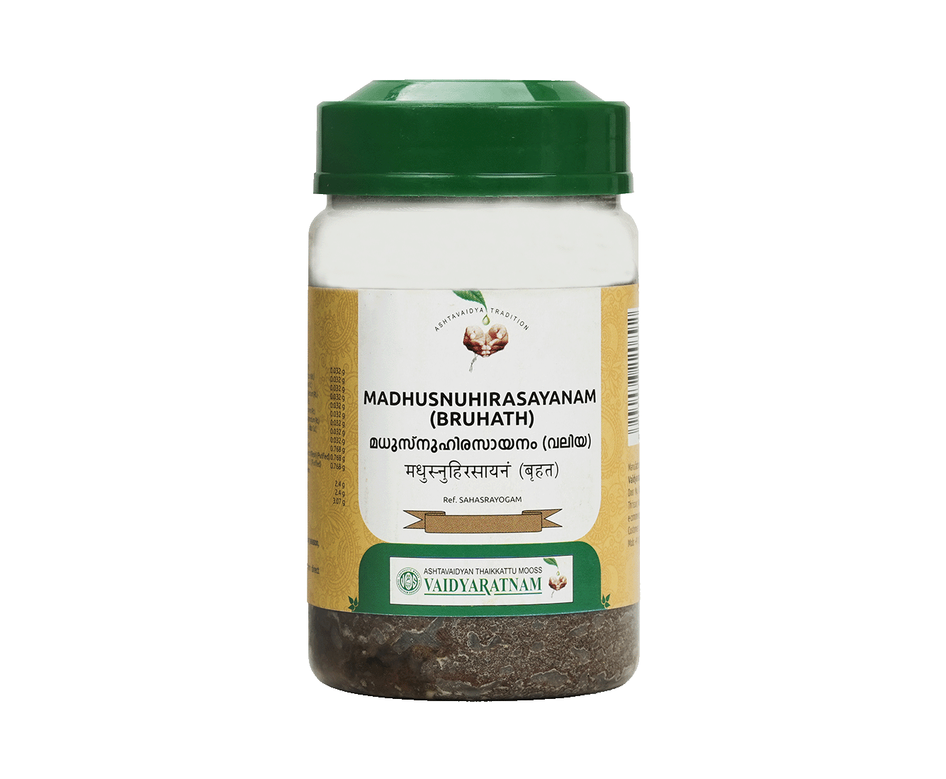 Vaidyaratnam MADHUSNUHI RASAYANAM VALIYA Jar of 250 GM