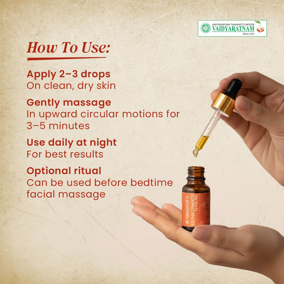 Skin brightening oil for natural glow