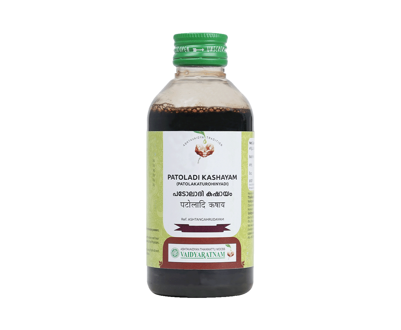 Image of PATOLAKATUROHINYADI KASHAYAM (PATOLADI KASHAYAM) 200 ML