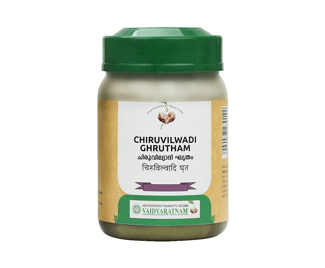 Vaidyaratnam CHIRUVILWADI GHRUTHAM Jar of 150 GM