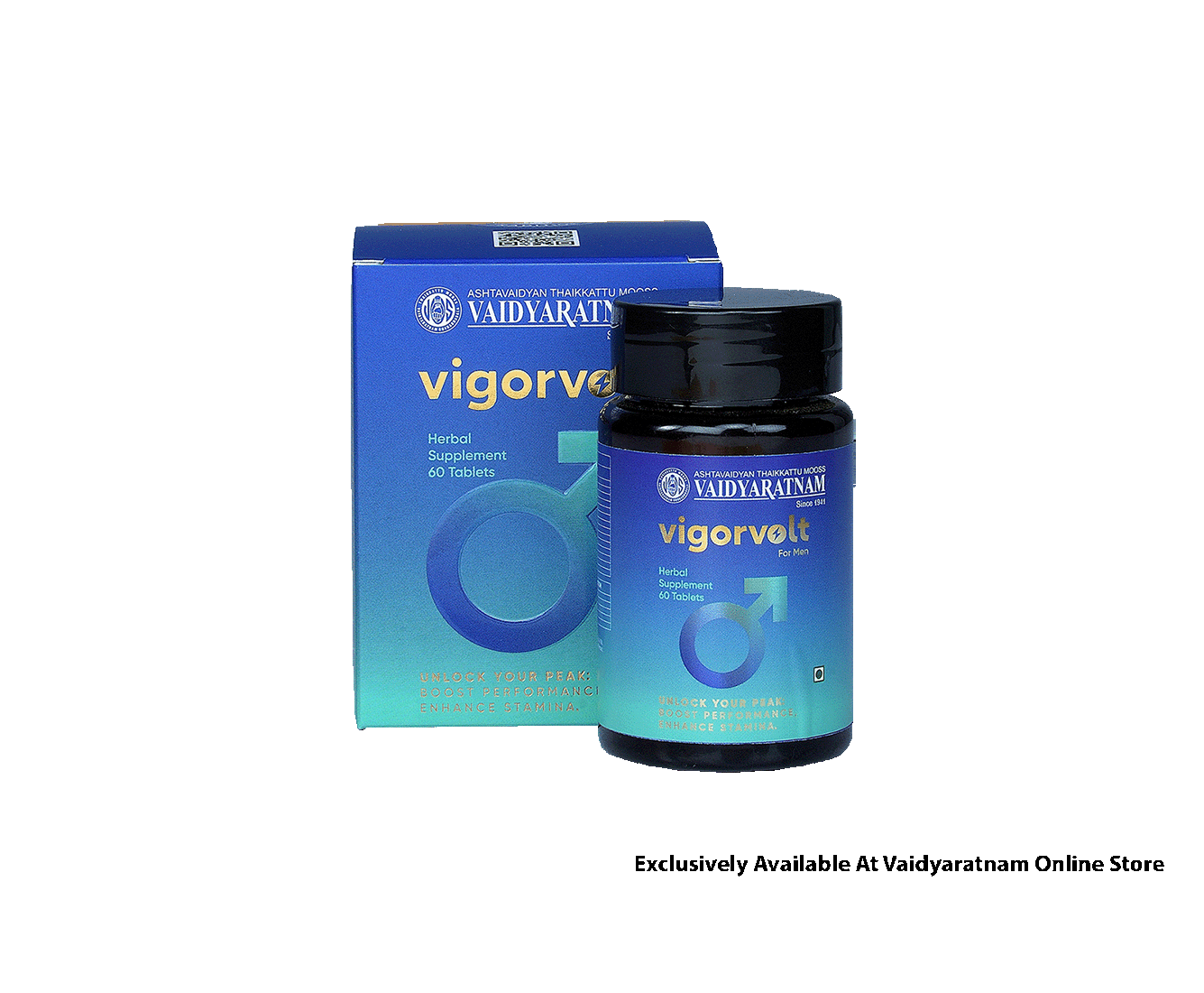 Boost energy naturally with Vaidyaratnam Vigorvolt tablets