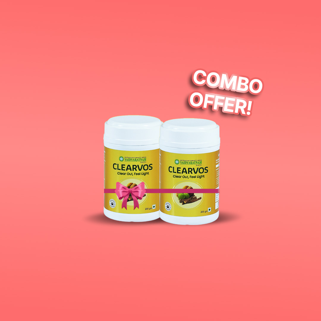 Vaidyaratnam Clearvos Ayurvedic constipation medicine