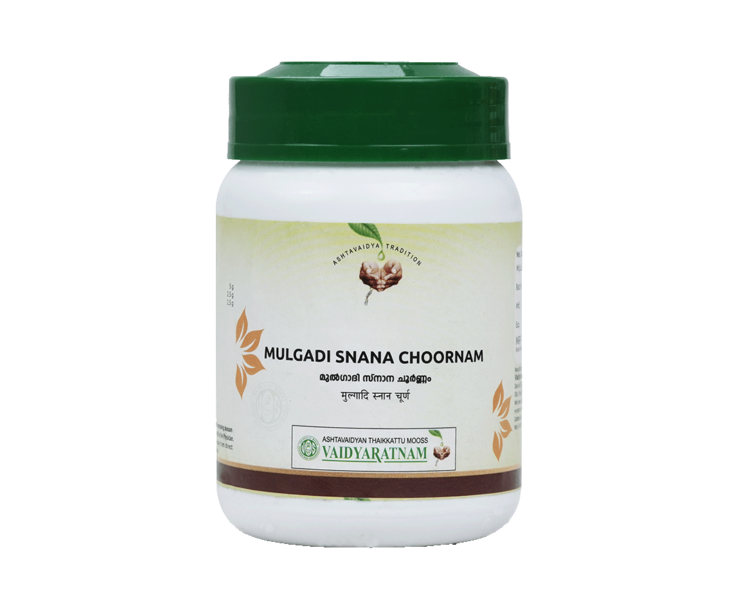 Vaidyaratnam MULGADI CHOORNAM Jar of 40 GM