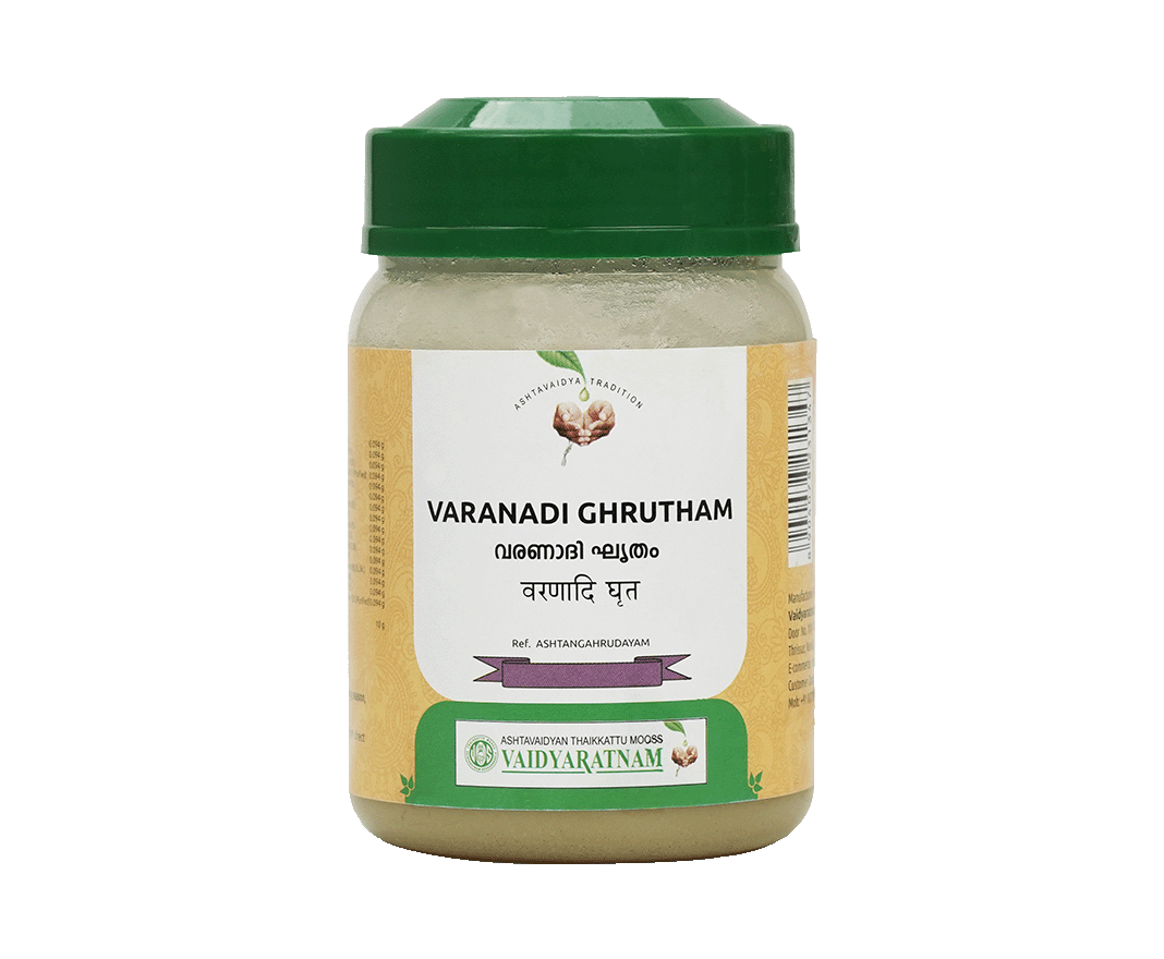 Vaidyaratnam VARANADI GHRUTHAM Jar of 10 GM