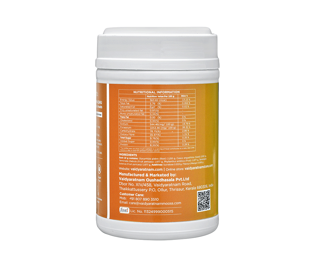 Vaidyaratnam Clearvos natural constipation medicine