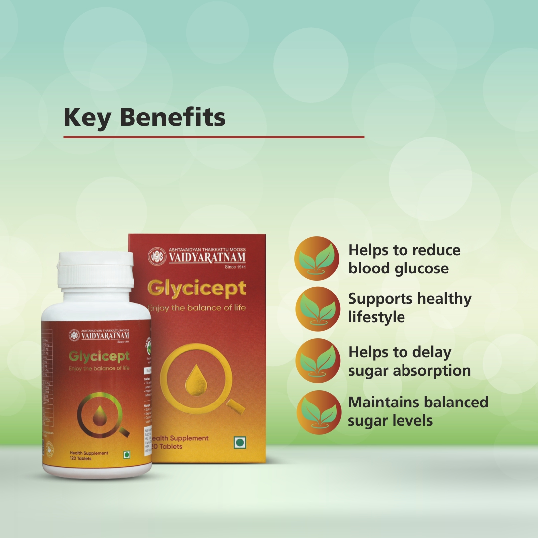 Ayurvedic nutraceutical supplement Glycicept